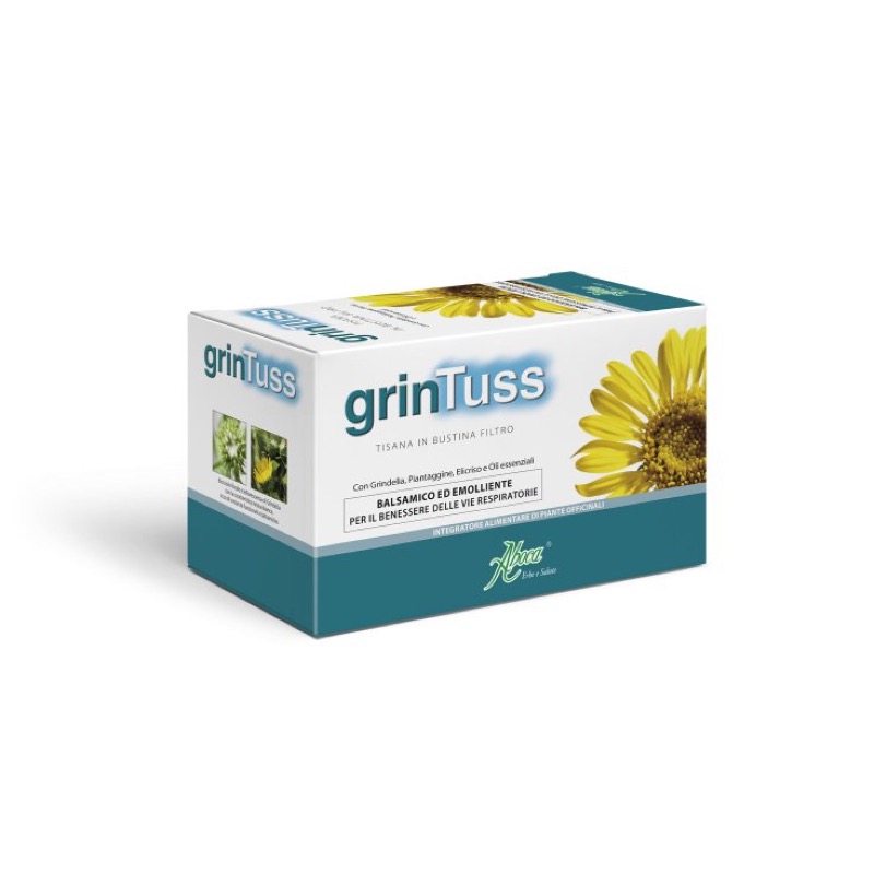 Grintuss Tisana Aboca, 20 bustine filtro da 1,5 g
